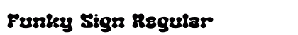 Funky Sign Regular preview