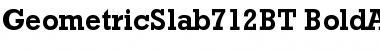 Download Geometric Slabserif 712 Font Download Geometric Slabserif 712 Font