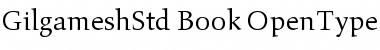 Gilgamesh Std Book Font