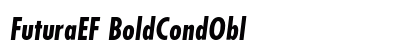 FuturaEF BoldCondObl Preview
