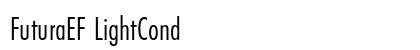 FuturaEF LightCond Preview