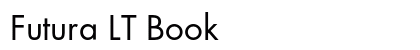 Futura LT Book Preview