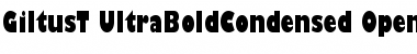 GiltuTUltBolCon Regular Font