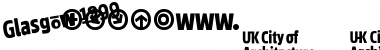 Glasgow1999 Logo Font