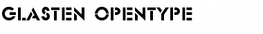 Glasten Regular Font