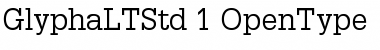 Download Glypha LT Std Font Download Glypha LT Std Font