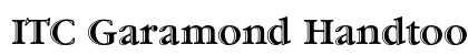 ITC Garamond Handtooled Bold preview