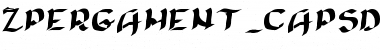 ZPergament_CapsDemo Normal Font