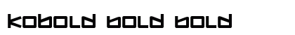 Kobold Bold Bold preview