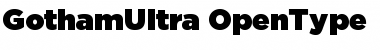 GothamUltra Regular Font