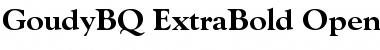 Download Goudy BQ Font Download Goudy BQ Font