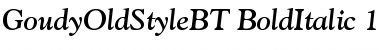Download Goudy Old Style Font