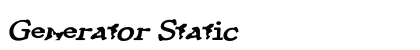 Generator Static Preview