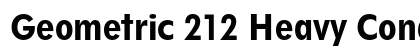 Geometric 212 Heavy Condensed Preview