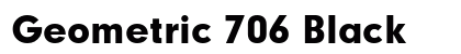 Geometric 706 Black preview