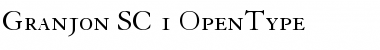 Granjon Small Caps & Old Style Figures Font