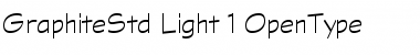 Graphite Std Light Font