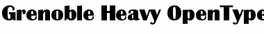 Download Grenoble-Heavy Font