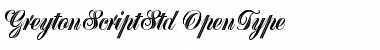 Download Greyton Script Std Font