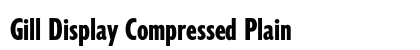 Gill Display Compressed Plain preview