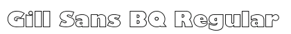 Gill Sans BQ Regular preview