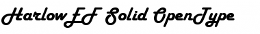 HarlowEF-Solid Regular Font