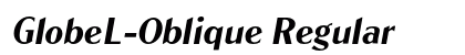 GlobeL-Oblique Regular preview