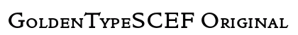 GoldenTypeSCEF Original Preview
