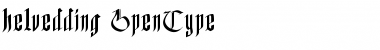 Download helvedding Font Download helvedding Font