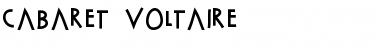 CabaretVoltaire Regular Font