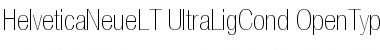 Download Helvetica Neue LT Font