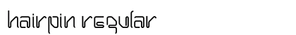 Hairpin Regular preview