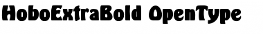 HoboExtraBold Regular Font