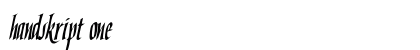 Handskript One preview