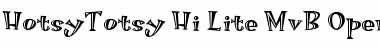 HotsyTotsy Hi-Lite-MvB Font