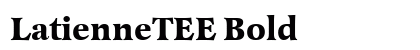LatienneTEE Bold preview