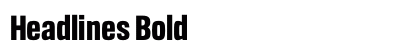 Headlines Bold preview