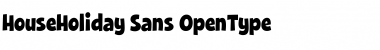 Download House Holiday Font