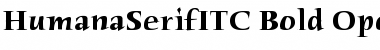 Download Humana Serif ITC Font