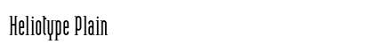 Heliotype Plain preview