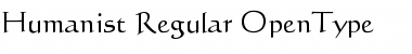 Humanist Regular Font