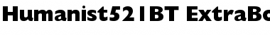 Humanist 521 Font