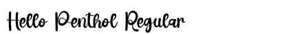 Hello Penthol Regular preview