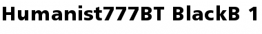 Humanist 777 Font