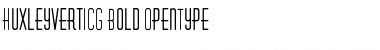 HuxleyVertICG Bold Font