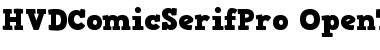 HVD Comic Serif Pro Regular Font