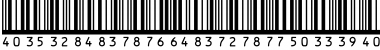 IDAutomationSBHI25M Regular Font