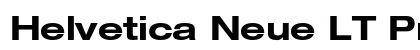 Helvetica Neue LT Pro 73 Bold Extended Preview