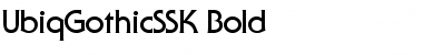 Download UbiqGothicSSK Font