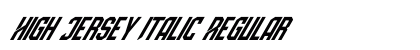 High Jersey Italic Regular preview